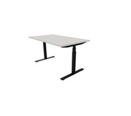 Skrivbord Work FSC BX 140x70 cm, svart stativ