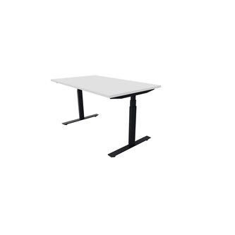 Skrivbord Work FSC BX 140x70 cm, svart stativ