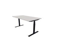 Skrivbord Chat FSC BX 160x80 cm, svart stativ