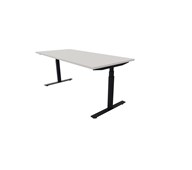 Skrivbord Chat FSC BX 180x80 cm, svart stativ