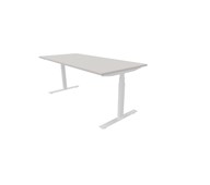 Skrivbord Work FSC BX 180x80 cm, vitt stativ