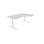 Skrivbord Work FSC BX höger 160x120 cm, vitt stativ