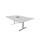 Konferensbord Talk 200x120x72 cm T-stativ silver