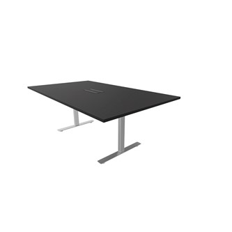 Konferensbord Talk 200x120x72 cm T-stativ silver