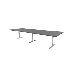 Konferensbord Talk 270x120x72 cm T-stativ silver