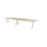 Konferensbord Talk 490x90/120x72 cm Ellips T-stativ silver