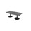 Konferensbord Talk 240x90/120x74 cm Ellips pelarstativ svart