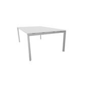 Konferensbord Talk 200x120x76 cm SQB-stativ silver