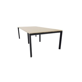 Konferensbord Talk 240x120x76 cm SQB-stativ svart