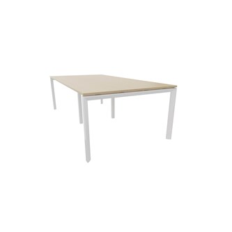 Konferensbord Talk 240x120x76 cm SQB-stativ vitt
