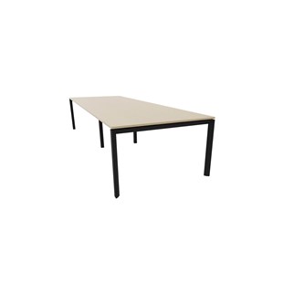 Konferensbord Talk 350x120x76 cm SQB-stativ svart