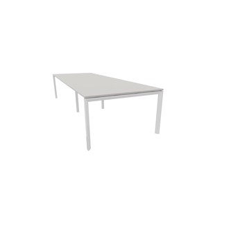 Konferensbord Talk 350x120x76 cm SQB-stativ vitt