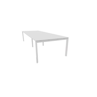 Konferensbord Talk 350x120x76 cm SQB-stativ vitt