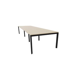 Konferensbord Talk 420x120x76 cm SQB-stativ svart