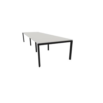 Konferensbord Talk 420x120x76 cm SQB-stativ svart