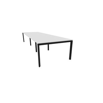 Konferensbord Talk 420x120x76 cm SQB-stativ svart