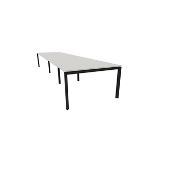 Konferensbord Talk 490x120x76 cm SQB-stativ svart