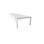 Konferensbord Talk 490x120x76 cm SQB-stativ silver