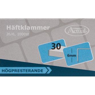 Häftklammer 26/6