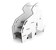 SOLO elefantrutschkana med HPL-plattformar ytmontering