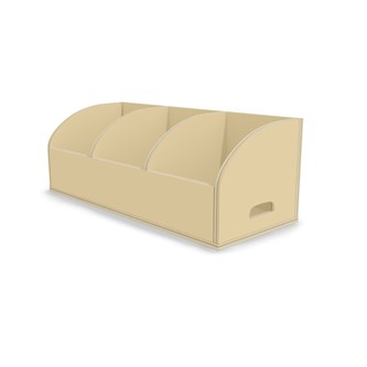 Fixa boklåda 3: bred H30, frontdisplay