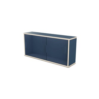 Fixa display 3:1 vägghängd med skjutdörrar i plexi D20