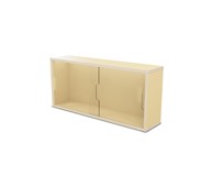 Fixa display 3:1 vägghängd med skjutdörrar i plexi D20