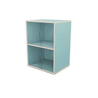 Fixa display 2:2 med skjutdörrar i plexi D36 D46