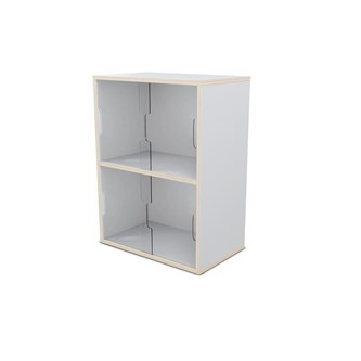 Fixa display 2:2 med skjutdörrar i plexi D36 D46
