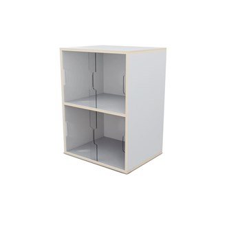 Fixa display 2:2 med skjutdörrar i plexi D36 D46