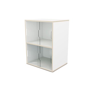 Fixa display 2:2 med skjutdörrar i plexi D36 D46