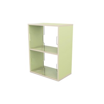 Fixa display 2:2 med skjutdörrar och rygg i plexi D36 D46