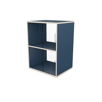 Fixa display 2:2 med skjutdörrar och rygg i plexi D36 D46