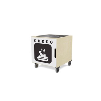 Fixa spis 1,5:1 med hjul