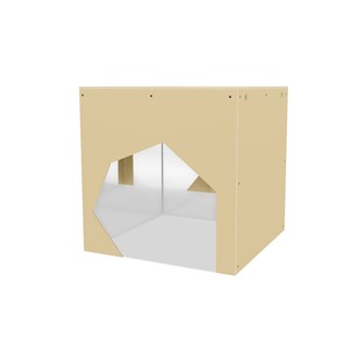 Fixa spegelgrotta krypin 4:3 D117