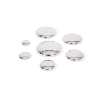 Reflekterande spegelknappar 7-pack