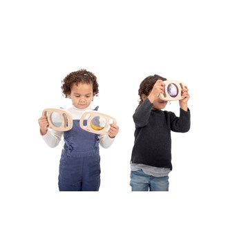 Glittrande paneler, handmodell 3-pack