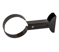 Hållare till bubbelrör 10 cm, svart