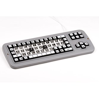 Clevy tangentbord, kontrast