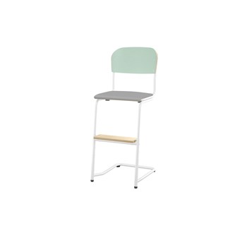 Stol Matte FSC BX sh 45/63 liten sits vitt stativ