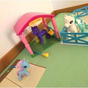 Wonder Pony Stall, 6 delar