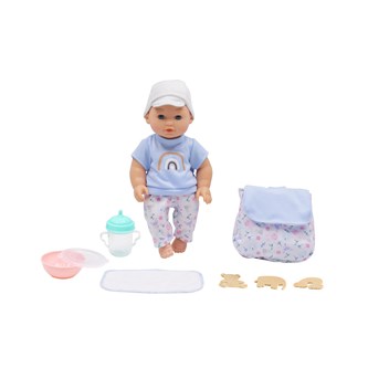 Hård docka med tillbehör