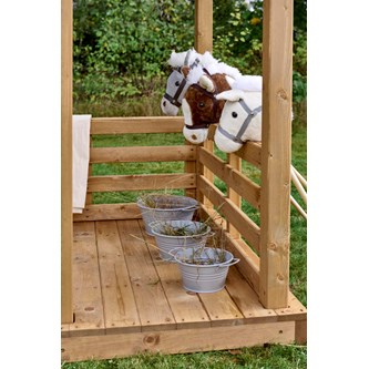 Käpphäst, 80 cm vit