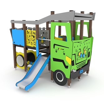 WOODEN Temalek lastbil