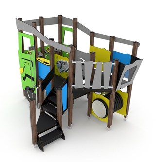 WOODEN Temalek lastbil