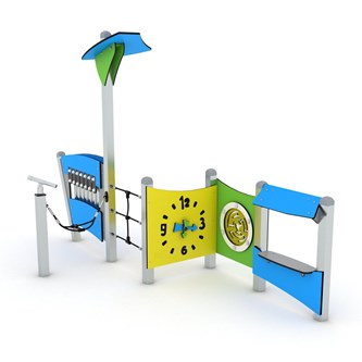 SOLO STEEL+ Interaktiv musik/lekställning M