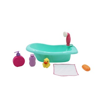 Badkar med tillbehör