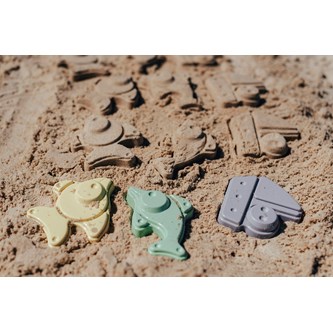 Plasto Sandformar i bioplast
