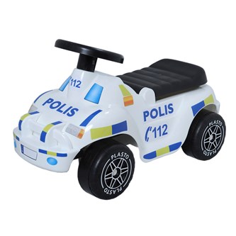 Plasto Polisbil med tysta hjul