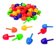 Färgmosaik piggar 15 mm